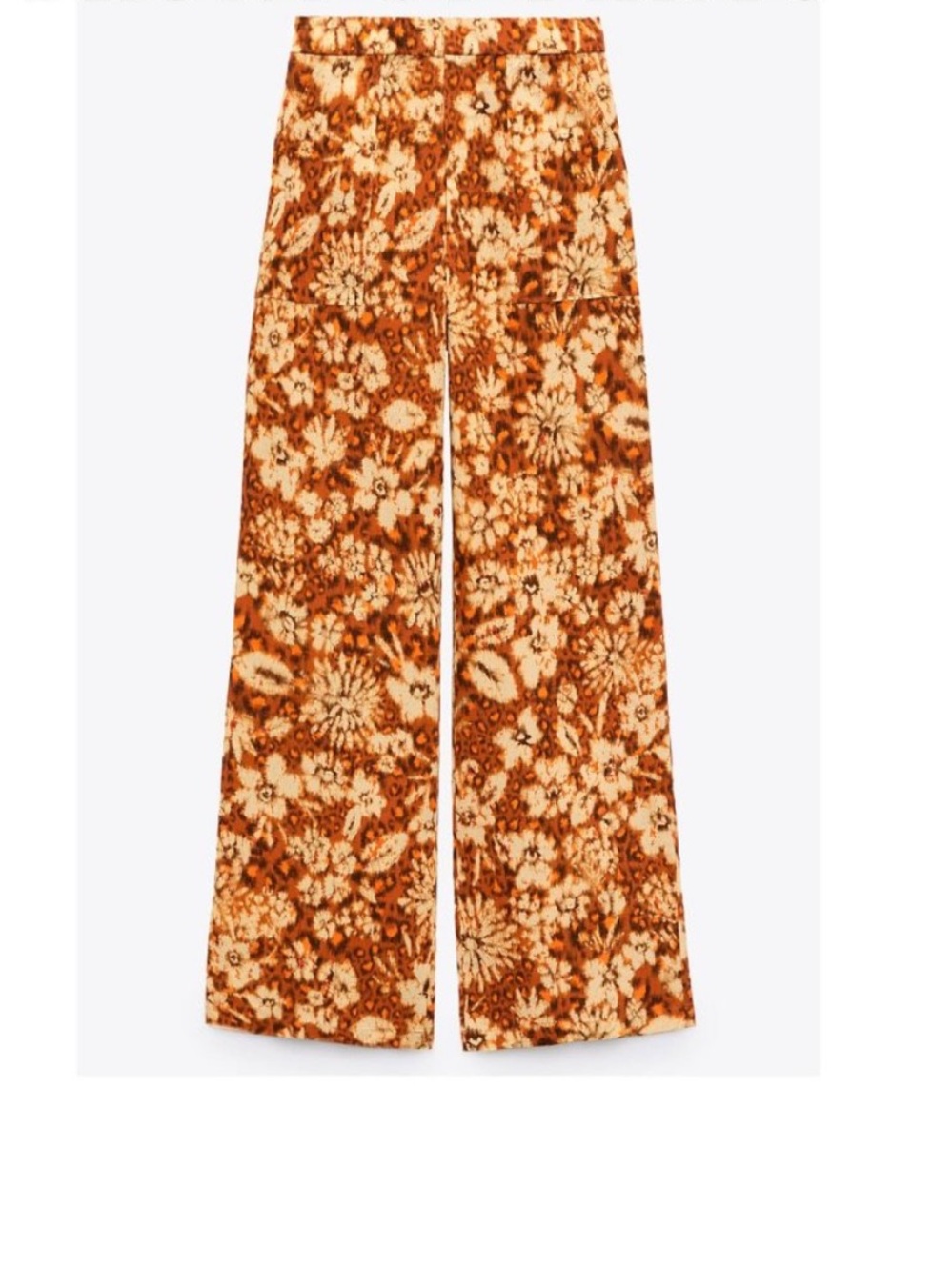 Zara Floral Trousers